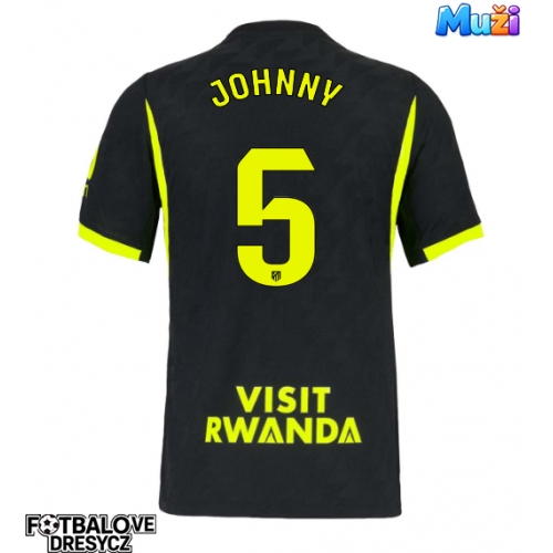 Atletico Madrid Johnny Cardoso #5 Venkovní Dres 2026-27 Krátký Rukáv Atletico Madrid Johnny Cardoso #5 Venkovní Dres 2026-27 Krátký Rukáv